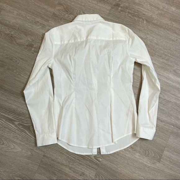 Ann Taylor Embroidered stones button down shirt - Picture 3 of 6